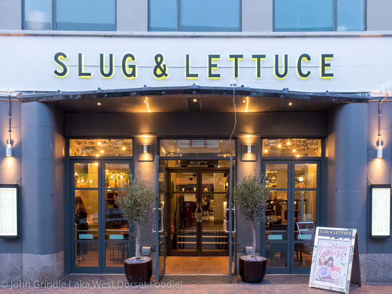 Review of the cocktails at Slug and Lettuce in Weymouth
