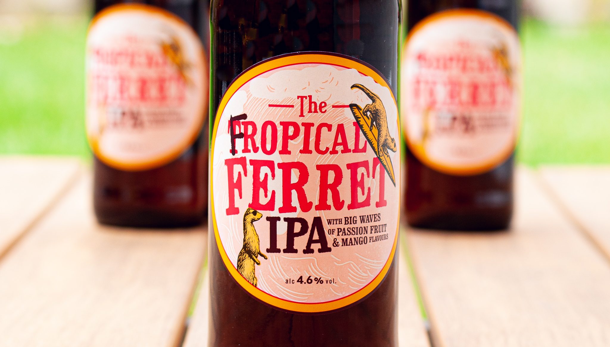 The new Fropical Ferret by Badger Beers